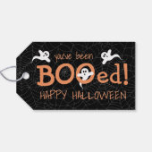 Du wurdest Niedlich Ghost Halloween Candy Gefallen Geschenkanhänger (Rückseite Horizontal)