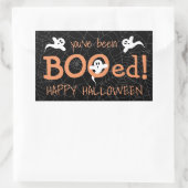 Du wurdest Niedlich Ghost Halloween Candy Leckerei Rechteckiger Aufkleber (Tasche)