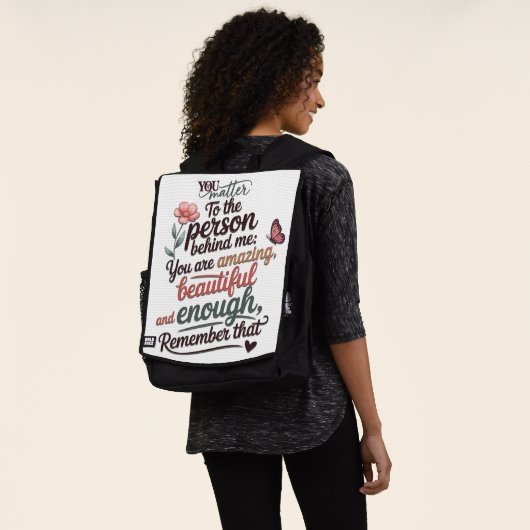 Du zählst rucksack (Ausgewaschen)