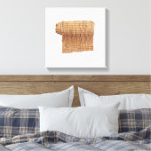 Du Zhong Canvas Print Leinwanddruck (Insitu (Schlafzimmer))