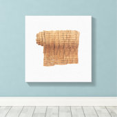 Du Zhong Canvas Print Leinwanddruck (Insitu (Holzboden))