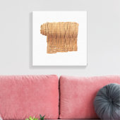 Du Zhong Canvas Print Leinwanddruck (Insitu (Wohnzimmer))