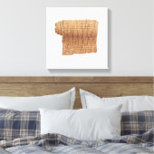 Du Zhong Canvas Print Leinwanddruck (Insitu (Schlafzimmer))
