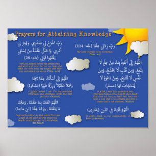 DUA, bevor dem Studieren und DUA für die Gewinnung Poster