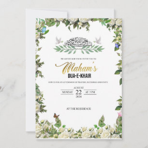 Dua e Khair Einladung