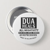 DUA heilt alle Negativität Button (Vorne & Hinten)