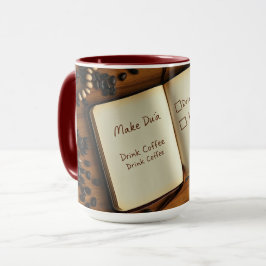 Dua machen, Kaffee trinken, islamisches produktive Tasse