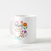 Duaa Before Coffee Kaffeetasse (Vorderseite Links)