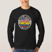 Dual Citizenship American Ecuadorian Ecuador Usa F T-Shirt (Vorderseite)