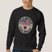 Dual Citizenship American Japanese Japan Usa Flag_ Sweatshirt (Vorderseite)