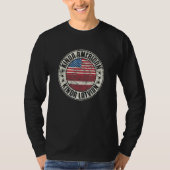 Dual Citizenship American Latvian Latvia Usa Flag_ T-Shirt (Vorderseite)