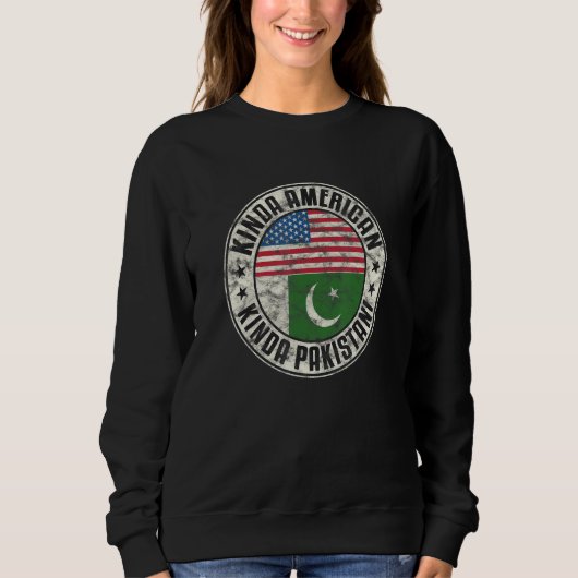 Dual Citizenship American Pakistani Pakistan Usa F Sweatshirt (Vorderseite)