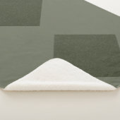 Dual Diamond Moss Sherpa Blanket Sherpadecke (3/4)