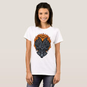 Dual Dragon Inferno T-Shirt (Vorne ganz)