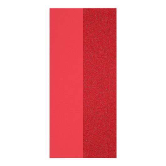 Dual Finish 4″×9″ Red Vertical Rack Card (Custom) Werbekarte (Vorne)