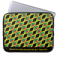 Dual Heritage Ghana JAMAICA Christian Laptop