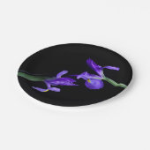 Dual-Iris-Round-Paper-Teller Pappteller (Schrägansicht)