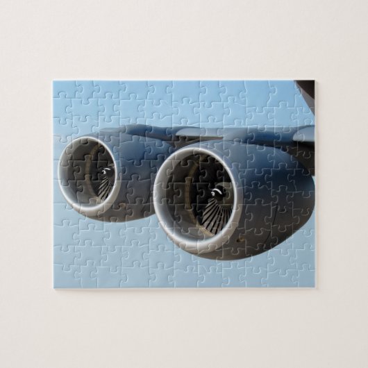 Dual-Jet-Motor in Blue Sky Puzzle (Horizontal)