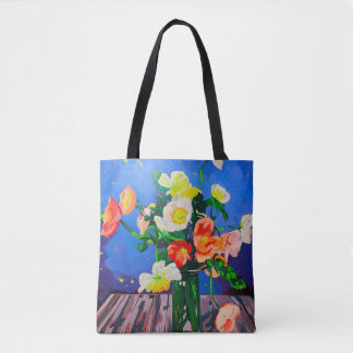 Dual-sided tote Icelandic Poppies Tasche
