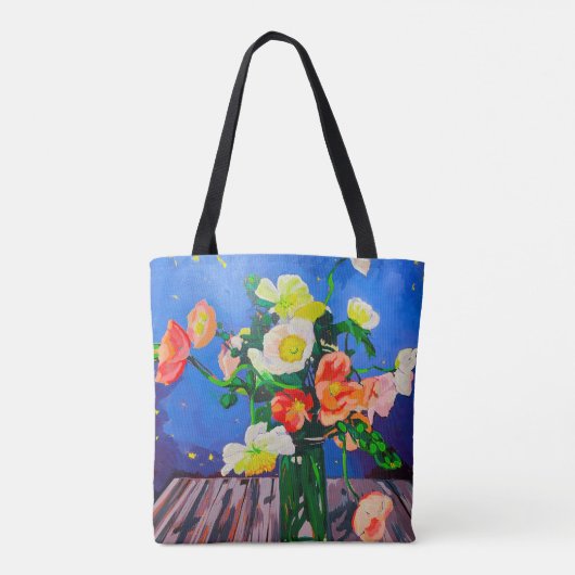 Dual-sided tote Icelandic Poppies Tasche (Rückseite)