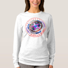 Duale Seite Harris-Walz Wing/Briefmarke Medallion T-Shirt