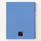 DUALE ZUSAMMENSETZUNG TRI-FARBIGER BLANK/BREITE RE NOTIZBLOCK (Rückseite)