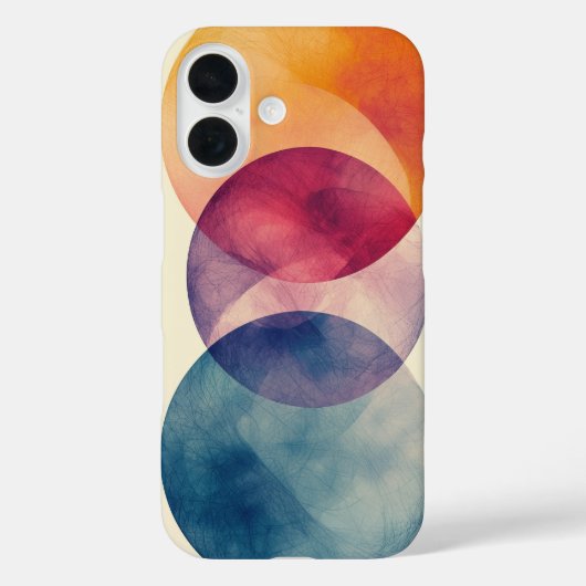 Dualer Orbit-Fluss Case-Mate iPhone Hülle (Rückseite)