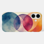 Dualer Orbit-Fluss Case-Mate iPhone Hülle (Rückseite (Horizontal))