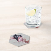 Dualherz Drink Untersetzer (Vor Ort)