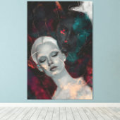 Dualismus Leinwanddruck (Insitu (Holzboden))