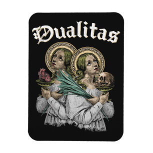 Dualitas - Gotisches Design Magnet