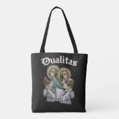 Dualitas - Gotisches Design Tasche (Rückseite)
