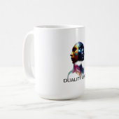 Dualität Art Kaffeetasse (Vorderseite Links)