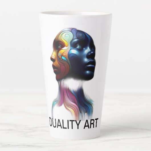 Dualität Art Milchtasse (Vorderseite)