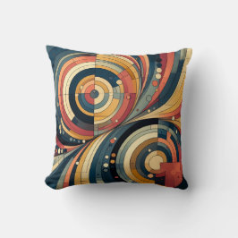 Dualität - Bauhaus - Kissen mit Rückenwirbel