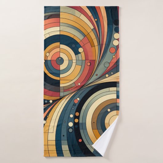 Dualität - Bauhaus - Wash Tuch oder Badetücher (Badehandtuch)