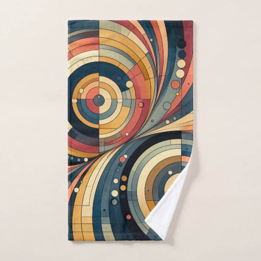 Dualität - Bauhaus - Wash Tuch oder Badetücher (Handtuch)