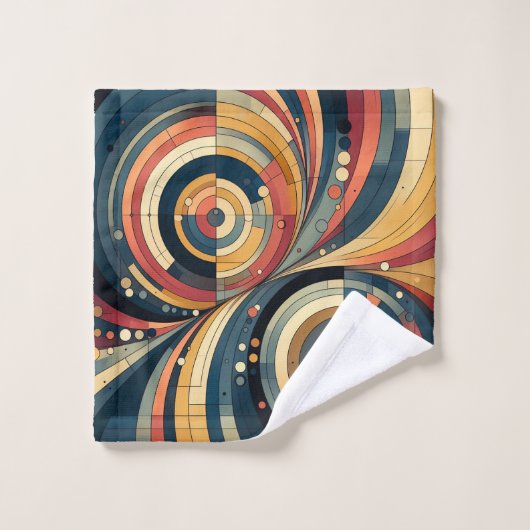 Dualität - Bauhaus - Wash Tuch oder Badetücher (Waschlappen)