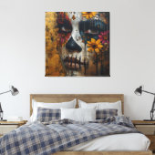 Dualität im Blut Leinwanddruck (Insitu (Schlafzimmer))