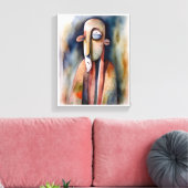 Dualität Leinwanddruck (Insitu (Wohnzimmer))