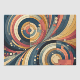 Duality - Bauhaus - Gewebeverpackungspapier Seidenpapier