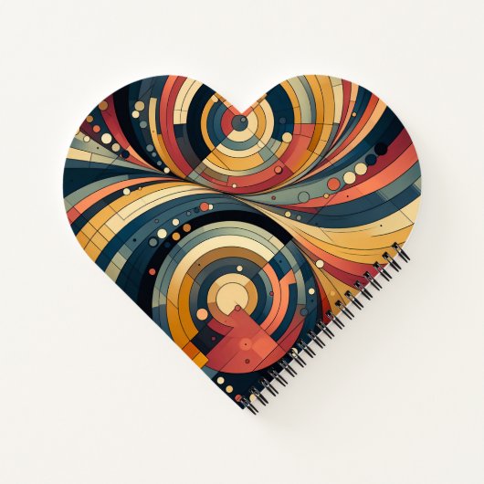 Duality - Bauhaus - SpiralNotebook Notizblock (Rückseite)