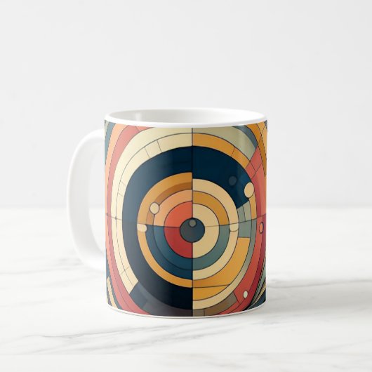 Duality Bauhaus Style Tasse (Vorderseite Links)