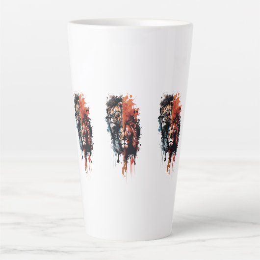 Duality of the King Split Reign Crowned by Contras Milchtasse (Vorderseite)