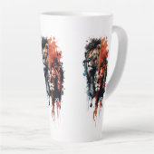 Duality of the King Split Reign Crowned by Contras Milchtasse (Rechte Ecke)