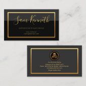 Dualsäule Tone Beruflich Chauffeur Visitenkarte (Vorne/Hinten)