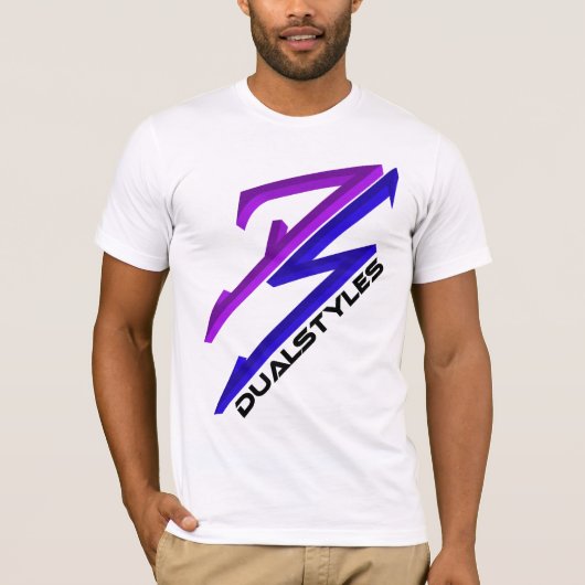 Dualstyles T - Shirt (weiß) (Vorderseite)