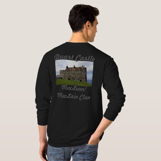Duart Castle - MacLean/MacLain Clan T-Shirt (Schwarz voll)