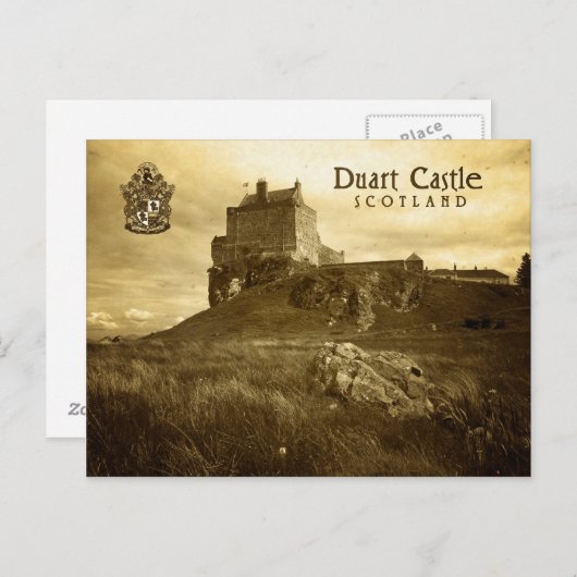 Duart Castle Postkarte (Vorne/Hinten)