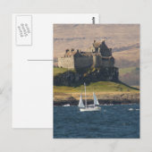 Duart Castle Scotland Postkarte (Vorne/Hinten)